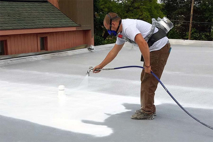residential foam roof repair
